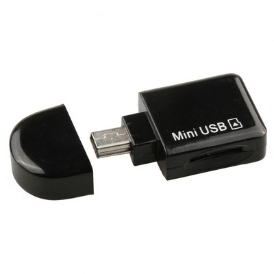 Hot Mini USB T-flash TF Micro SD Card Reader Adapter for car AUX Audio Music out