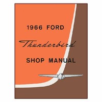 Ford Thunderbird 1966 Reparaturhandbuch Werkstatthandbuch Buch Shop Manual