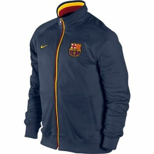 MEN'S NIKE FC BARCELONA 2013/2014 JACKET TRACK TOP SOCCER FOOTBALL SIZE M MEDIUM
