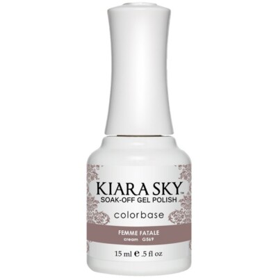 Kiara Sky Soak-off UV Gel Polish G569 Femme Fatale 0.5oz