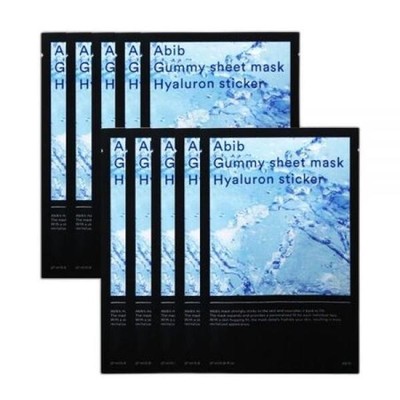 Abib Gummy Sheet Mask Hyaluron Sticker 27ml 10PC