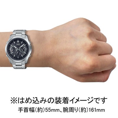 Pre-owned Casio Lineage Liw-m610tse-1ajf Solar Radio Men's Watch Titanium Analog