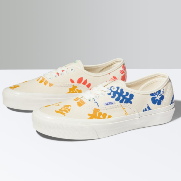 

Обувь для скейтбординга Vans Anaheim OG Aloha Authentic 44 DX VN0A5KX4AWD, Cream white, Vans Anaheim OG Aloha Authentic 44 DX