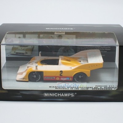 PORSCHE 917/10 KAUHSEN/DR. HEINEMANN FAREWELL IN THE SNOW N