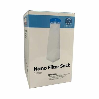 Nano Filter Sock (2.75'', 300 Micron) 3-Pack Fits Waterbox Nanos - Eshopps