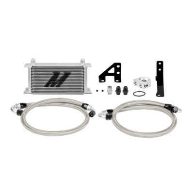 Mishimoto MMOC-STI-15 Oil Cooler Kit Fits Subaru STI 2015+ Silver