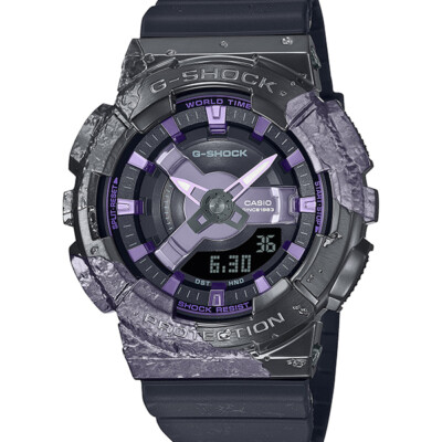 Pre-owned Casio G-shock Gm-s114gem-1a2jr Multicolor 40th Women's Watch In Box
