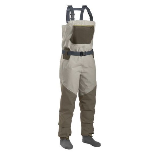 Fishing Waders BISON BREATHABLE WAIST WADERS COMPLETE WITH MK2 RUBBER OR FELT SOLE WA Fishing Waders For Men - Foto 12
