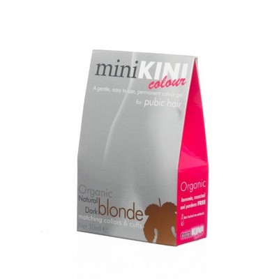 miniKini Organic Permanent Dye Colour Best For Bikini Hair Natural Dark (Best Natural Blonde Hair Dye)