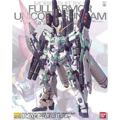 MG RX-0 Full Armor Unicorn Gundam Ver. KA 1/100 Model Kit Bandai Hobby