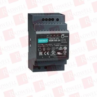 THE MOXA GROUP HDR-60-24 / HDR6024 (BRAND NEW)