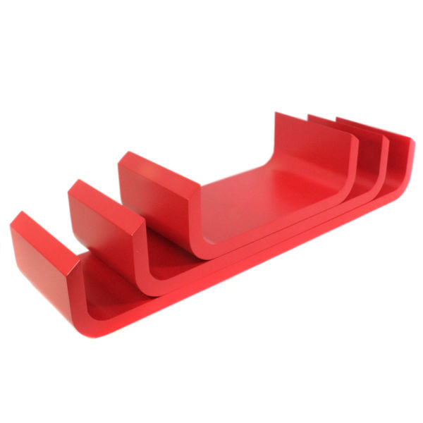 Regale und Aufbewahrungen in Rot