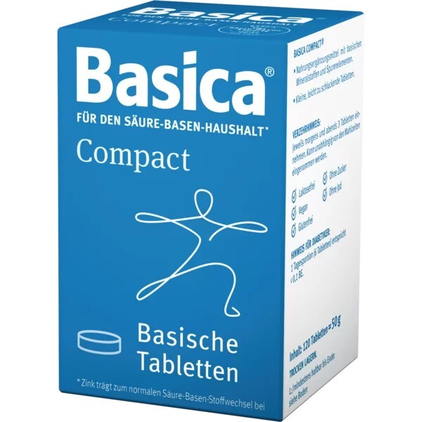 Basica Compact 120 Tabletten Pzn 07423330 Magnesium Zink