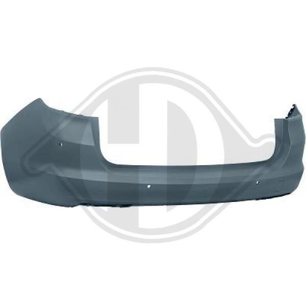 Diederichs Pare-Choc ArriÃ¨Re 1808656 ArriÃ¨Re Pour Opel Astra K Kasten/Kombi