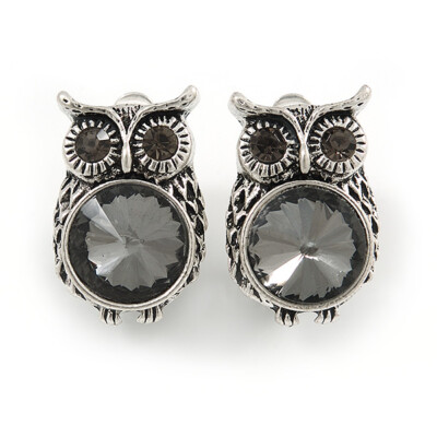 Owl clip shop on earrings