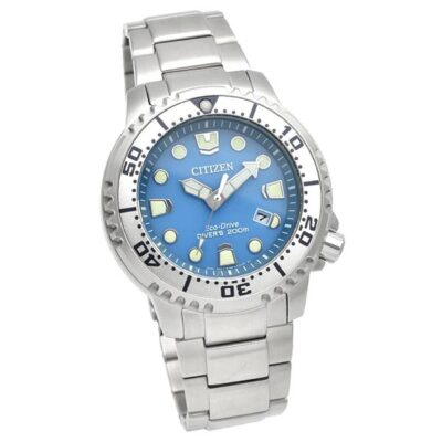 Pre-owned Citizen Bn0165-55l Promaster Marine Series Eco Drive Watch Japan Import