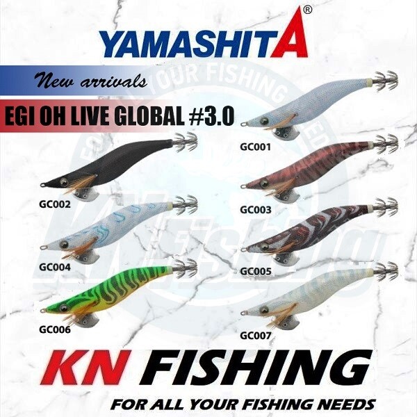 YAMASHITA EGI OH Q LIVE GLOBAL Squid Fishing Lure Eging 3.0 | eBay