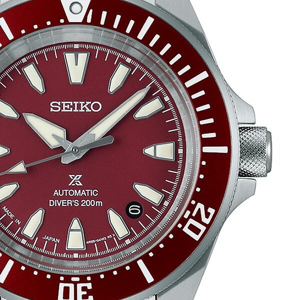 Pre-owned Seiko Prospex Sbdy129 Red Samurai Diver 200m Men's Watch In Box Classic