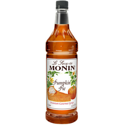 Monin 1 Liter, 33.8 oz Premium Flavoring Syrup (ONE FREE PUMP W/ EACH ORDER)