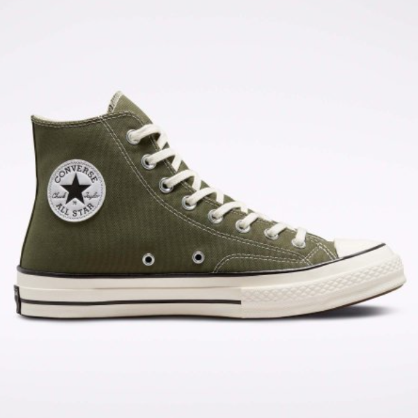 Высокие парусиновые кроссовки Converse Chuck 70 в винтажном стиле — A00754C Utility