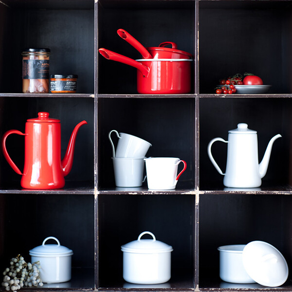 New Tsuki Usagi Jirushi Slim Pot Coffee Pot 1.2L and 0.7L Japan 