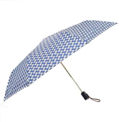 美品 トリーバーチ トリーアンブレラ トリーネイビー 折り畳み傘 総柄 TORY BURCH トリーバーチ 傘 ナイロン ソリッド アンブレラ