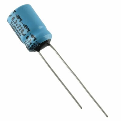 25pcs Kahgan 220uF 6.3V 85C Electrolytic Capacitor Radial Leads USA