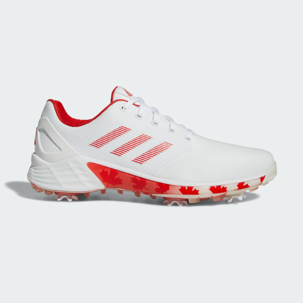 

Мужские кроссовки для гольфа Adidas ZG21 Cloud White Red - GY4547 Expeditdeship, Белый, adidas ZG21