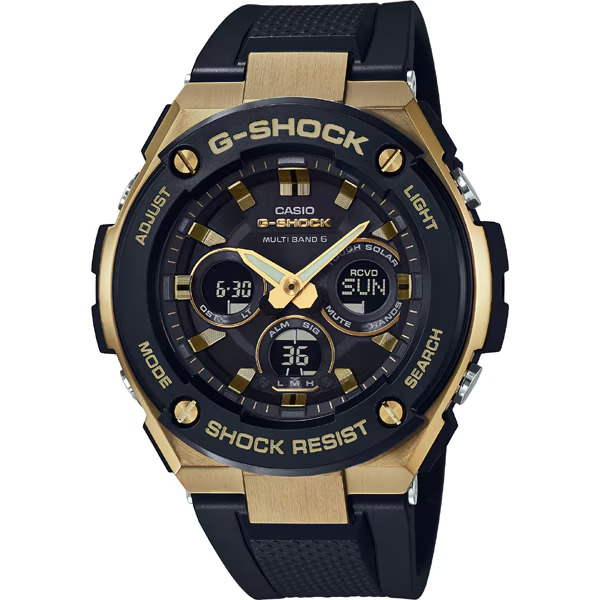 Pre-owned Casio G-shock Gst-w300g-1a9jf Tough Watch Japan Domestic Version