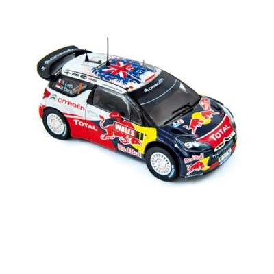 Citroën DS3 WRC World Champion Rallye GB 2011 Norev Model 1/43 155353