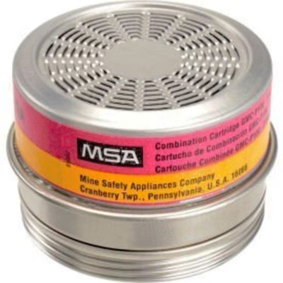 MSA Comfo Respirator Cartridges, Organic Vapor/Acid Gas/P100- 815180- 6 Pack