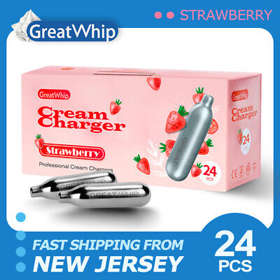 WHIPPED CREAM CHARGERS FLAVOR Strawberry Mint Watermalon GreatWhip ULTRA PURE
