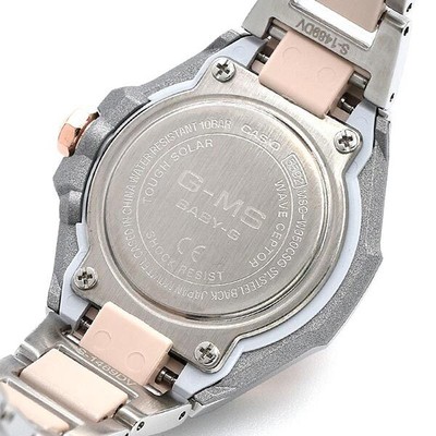 Pre-owned Casio Baby-g Msg-w350csg-7ajf Analog Solar Powered Women Watch From Japan