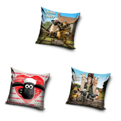 Shaun the Sheep Kissenbezug Kissenhülle 40x40 cm