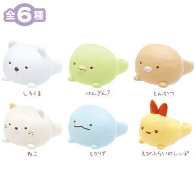 Sumikkogurashi Face Ring Collection Set of 6 ''Sumikko Collection'' San-X JP LTD
