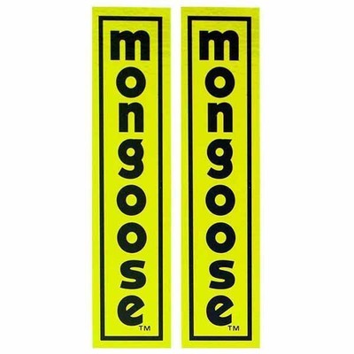 Mongoose - 1979-80 Fork Green Decal set - Old school bmx