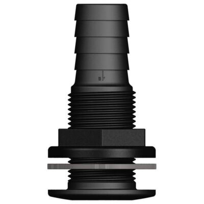TruDesign Skin Fitting 1 inch BSP 25mm Black