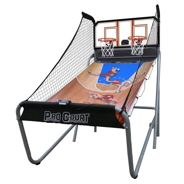 MD Sports Pro Court 2 Player Basketball Kids Arcade Garden Game Toy