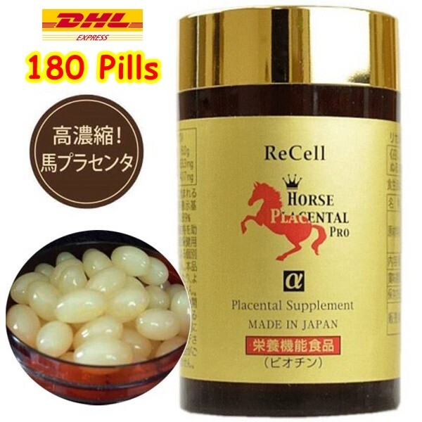 New Recell Horse Placenta 44,000 mg Japan Supplement Anti