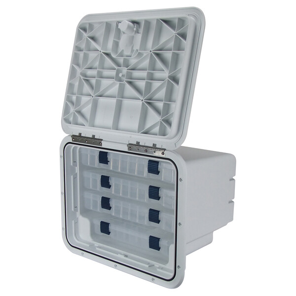 4 Tray Plano Fishing Tackle Centre For Boat Tackle Storage Plano Insert