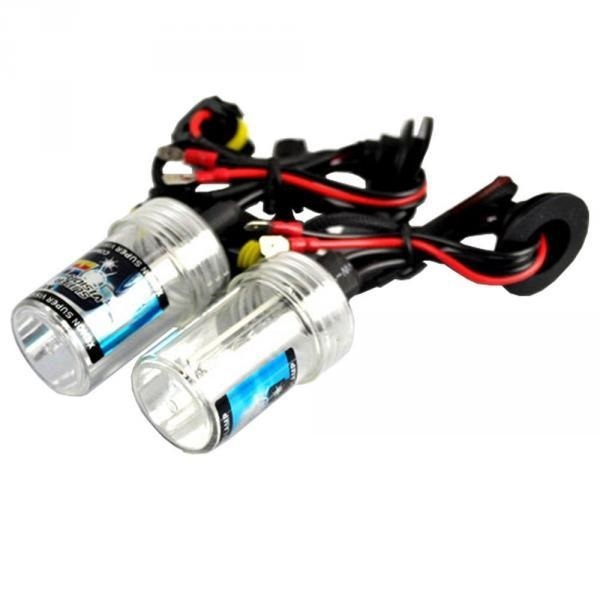 Coppia Luci Lampadine Lampade Xeno Xenon Auto Moto HID Bulb H4 6000K linq
