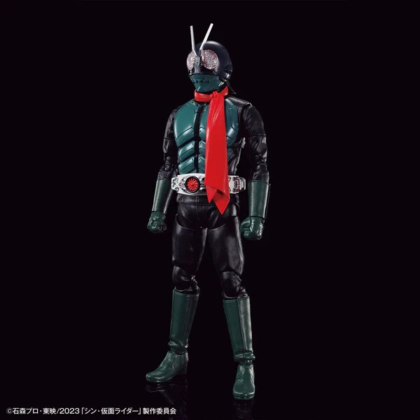 Стандартный комплект модели Shin Kamen Rider с фигурой в маске Bandai Hobby
