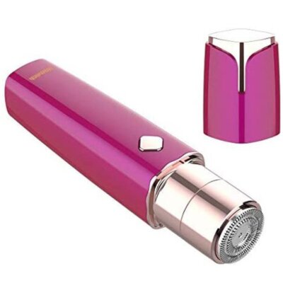 Homech Waterproof Facial Hair Removal USB Rechargeable Painless Hair Trimmer