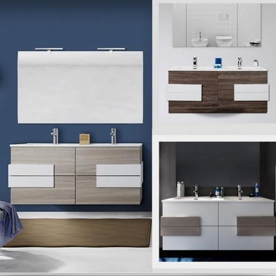 Misure Mobili Bagno Doppio Lavabo Moderni.Iiᐅ Mobili Arredo Bagno Economici A Prezzi Di Fabbrica Offerte Online