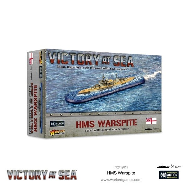 Победа в море HMS Warspite Запечатанная коробка от Warlord Games 24.07.12011