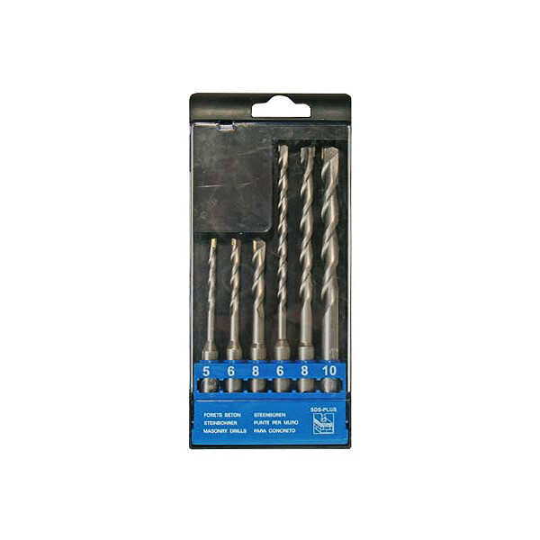Bohrer Satz mit SDS Schaft und Hartmetallspitze, 6-tlg. Hammerbohrer