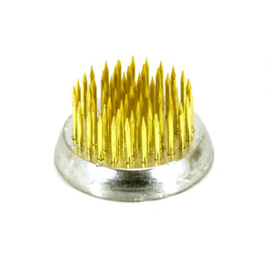 Japanese 1.25"D Ikebana Kenzan Needle Flower Holder Pin Frog M2060 Made in Japan