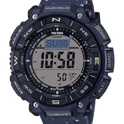 CASIO PRO TREK PRG-340SC-2JF Climber Solar Compass Outdoor Digital Men Watch NEW