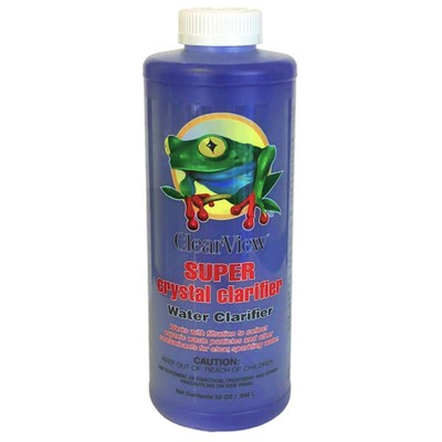 ClearView Super Crystal Water Clarifier 32 oz - CVLSCCQT12