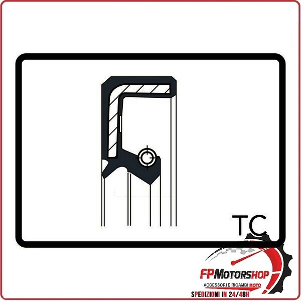 ANELLO DI TENUTA PARAOLIO GUARNIZIONE MOTORE TC 45X32X7 ARIETE P/271